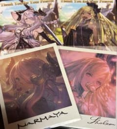 グラブル　バレンタイン返礼品　色紙2枚セットのサムネイル