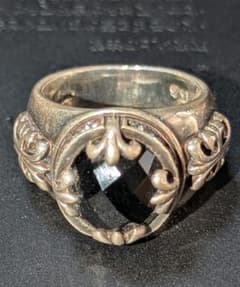 超レアA&G石付きシルバーリング - メルカリ