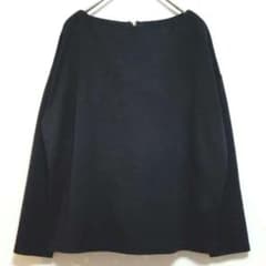 【セブンデイズサンデイ】長袖カットソー　M　黒　チャック