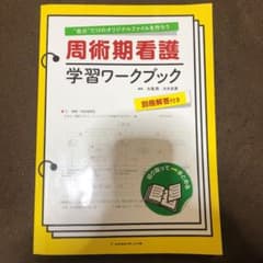 周術期看護学習ワークブック "自分"だけのオリジナルファイルを作ろうのサムネイル