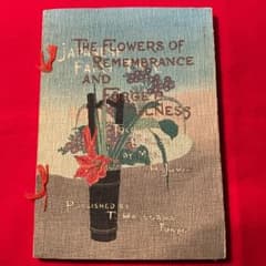 縮緬本The Flowers of Remembrance and Forg.. 縮緬本The Flowers of Remembrance and Forg.. - メルカリ