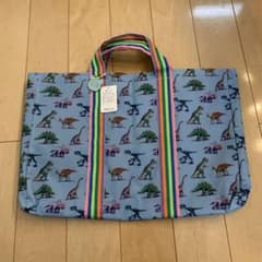 恐竜柄　レッスンバック　新品未使用タグ付きのサムネイル