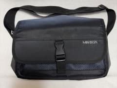 MINOLTA カメラバッグ ショルダー ブラックのサムネイル