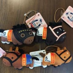 新品・未使用】サラブレッドコレクション ふっくらマスコット 4個