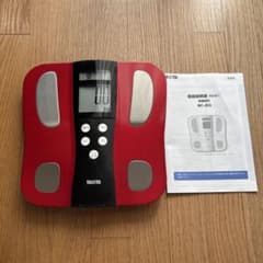 TANITA 体組成計BC-J03-RD(レッド) TANITA 体組成計 BC-J03 RED 日本製 - メルカリ
