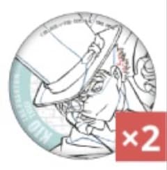 名探偵コナン展 原画缶バッジ 怪盗キッド 2点セット - メルカリ
