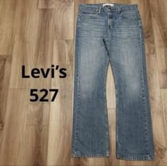 Levi’s 리바이스527 플레어 데님 부츠 컷 블루 W34