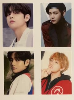 BTS THE BEST トレカ クリアフォトカード キムテヒョン Ｖ テテのサムネイル