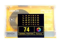 DENON/デノン/ LAPISIA　74分カセットテープのサムネイル