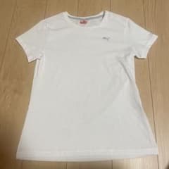PUMA プーマ ワンポイントロゴ 半袖 Tシャツ ホワイト Lのサムネイル