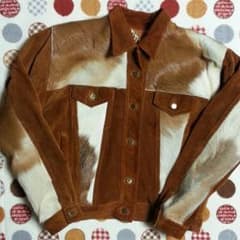 hirohiro様専用 ビンテージ ハラコスェード ジャケットのサムネイル