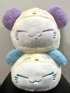 ねむねこ パステルパンダ BIGぬいぐるみ 全種 セット 猫 癒 新品 匿名