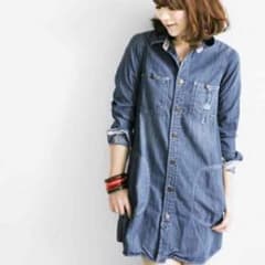 ROSSO×Lee 別注 デニムワンピのサムネイル