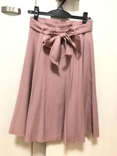 JUSGLITTY リボンフレアスカートのサムネイル