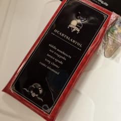 新品美品 ツイステ ハーツラビュル クリアマルチフラットペンケースチャーム付きA