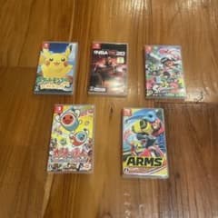 Nintendo Switch ゲームソフト 5本セットのサムネイル