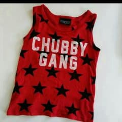 CHUBBY GANG♡星柄タンクトップのサムネイル