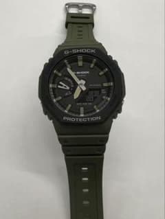 A【稼働品】CASIO カシオ G-SHOCK Gショック カーキのサムネイル