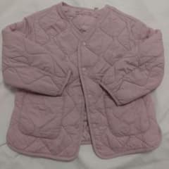 UNIQLO KIDS キルティングジャケット ピンク 110