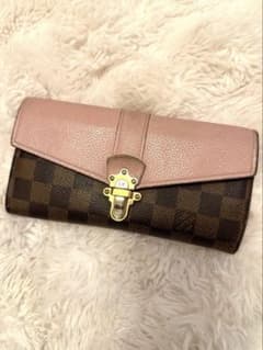 Louis Vuitton ダミエ 長財布 ピンクのサムネイル