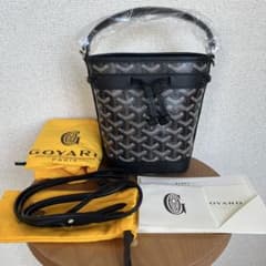 ラ*レ様 GOYARD ゴヤール プチ フロ ミニバッグ バケットバッグ - メルカリ