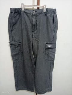 メンズ Reebok カーゴパンツ ブラック A302ZT