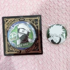 NARUTO はたけカカシ バースデイ缶バッジ 2024 EMOTIONS - メルカリ