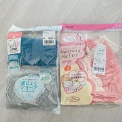 Thumbnail of 犬印本舗　マタニティハーフトップL 産褥ショーツM セット　新品未使用品