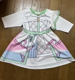 新品 キミとアイドル プリキュア　キュアズキューン なりきりワンピース100cmのサムネイル