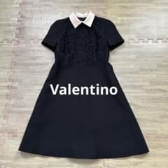 Valentino ヴァレンティノ　ワンピース　襟　入学式　卒業式　黒　ブラックのサムネイル