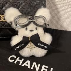 CHANELリボン うさぎゴーグルキーホルダー #4のサムネイル