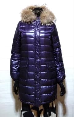 美品✨ 22 OCTOBRE リバーシブルダウンコート38サイズ ラクーンファー 