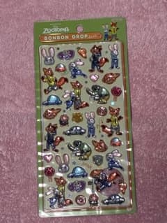 【正規品】ズートピア ボンボンドロップシールのサムネイル