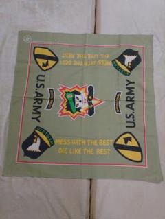 アメリカ軍。バンダナ。ベトナム戦。SPECIALFORCES。US.ARMY アメリカ軍。バンダナ。ベトナム戦。SPECIALFORCES。US.ARMY