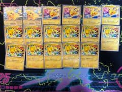 ピカチュウex ピカチュウ　げきとうスパーク　17枚　まとめ売りのサムネイル