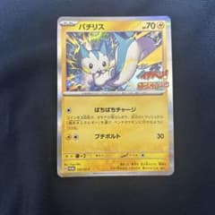 早い者勝ち ポケモンカード パチリス コロコロイチバンポケモンファン １点 パチリス プロモ コロコロイチバン ポケモンファン - メルカリ