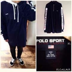 POLO SPORT ハーフZIP 90s レア 専用のサムネイル