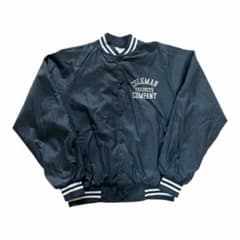 USA製 80s Coleman L ネイビーナイロンジャケット 古着