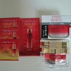 アスタリフト ホワイト クリーム 本体&詰め替え&美容液３包&化粧水１包セットのサムネイル