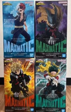 【未開封】MAXIMATIC フィギュア 4体セット 僕のヒーローアカデミア 未開封】僕のヒーローアカデミア MAXIMATIC 4体セット - メルカリ