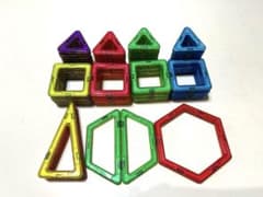 マグネット式 ブロック 知育玩具 パーツセット76枚のサムネイル