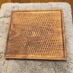 小沢賢一　くるみの角トレイ　トレー　一人膳 小沢賢一 くるみの角トレイ トレー 一人膳 - メルカリ