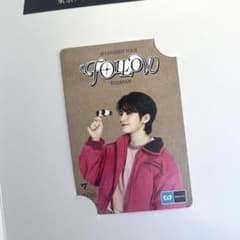 SEVENTEEN ウジ follow 限定フレームブロマイドのサムネイル