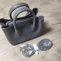 D.Kelly グレー ショルダーバッグのサムネイル