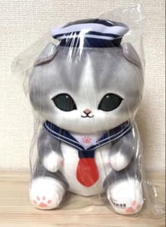 mofusand セーラーにゃんBIGぬいぐるみ 灰白