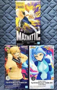 僕のヒーローアカデミア ミルコ トガヒミコ 波動ねじれ フィギュア 3種