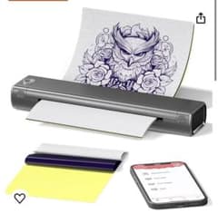 サーマルプリンタータトゥーマシン転写のサムネイル