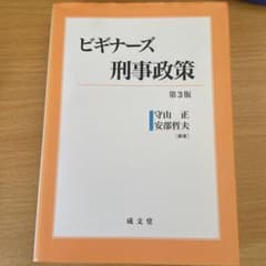 ビギナーズ刑事政策のサムネイル