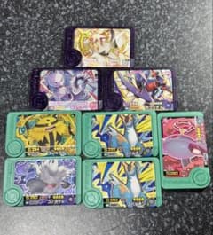ポケモンメザスタ まとめ売り 7枚セット　アルセウス　ミュウツー　ガブリアスのサムネイル