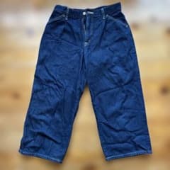 Lee デニムパンツ クロップド丈 インディゴ Mサイズのサムネイル